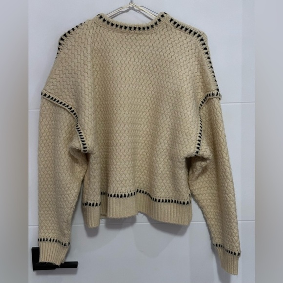 Zara: Women's Textured Sweater- Size Small - Picture 5 of 11